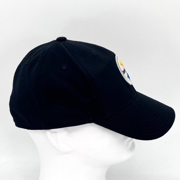 Pittsburgh Steelers Onfield Reebok NFL Cap Hat L/XL Black Embroidered Patch Logo - Picture 13 of 16